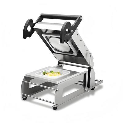 304 Stainless Steel Manual Tray Sealer CH-FR190YE with Tight Seal for Food Packaging