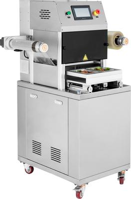 Factory Direct Sell Commercial  Automatic Modified Atmosphere Vertical Sealer Plastic Customized Tray DQ320L-E Tray Sealer