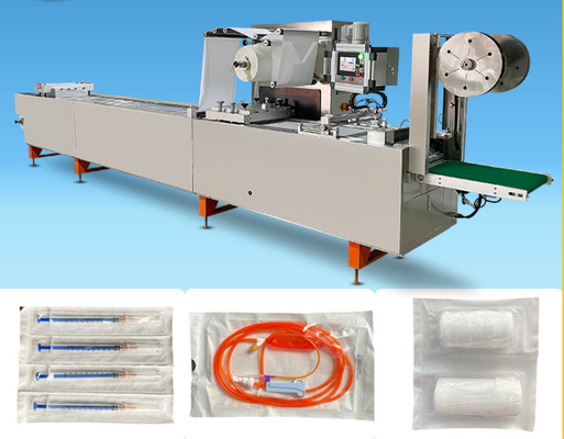 4 Side Seal Packaging Machine for Pharyngeal Swab Isolation Protective Clothing