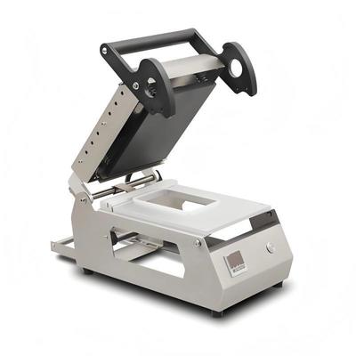 コンパクト設計 304 ステンレス鋼 電気加熱式手動トレイシーラー DQ-1 食品および肉パッケージ プラスチック容器用