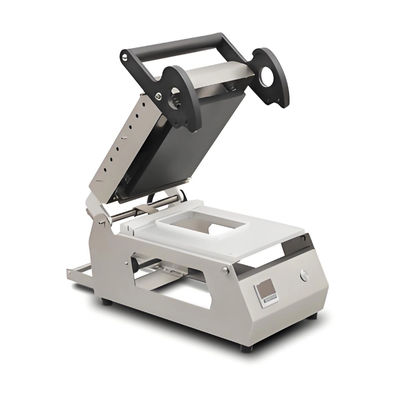 食品および肉包装用プラスチック容器トレイ用手動トレイシーリング機DQ-5 トレイ食品トレイクロスカットシーリング機