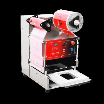 工場直販 ステンレス 自動 食品 トレイ シーラー マシン DF250TA 電子温度制御器とカスタマイズ可能な模具寸法