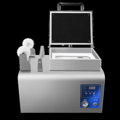 プラスチックトレイ真空スキンシーリングマシン CH-DQ230VST (食品グレードステンレス鋼および6061アルマイト加工アルミニウム金型付き、ファストフード包装用)