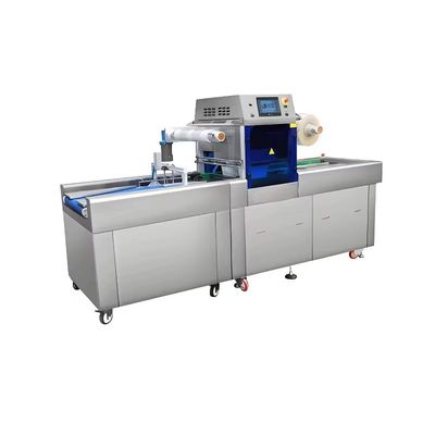 全自動チェーン真空包装シーリングマシン プラスチックトレイシーラー DQ580AT-V 高品質トレイシーラー