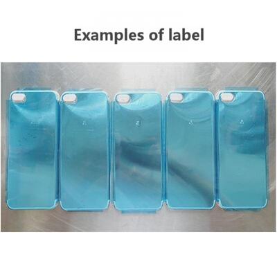 Semi-automatic Flat-labeling Machine CH-615 for Plastic Boxes and Conical Bottles and Capable of Applying Anti-counterfeiting Labels