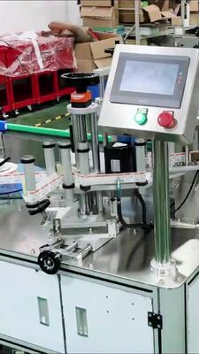 Fully automatic double-sided labeling machine for laundry detergent, shampoo, front and back labels, square bottles, mineral water, double-sided labeling machine