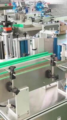 Fully automatic vertical positioning round bottle labeling machine CH-302 wine bottle glass bottle taper bottle adhesive labeling machine