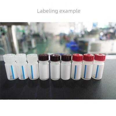 Manufacturer Supplies Full Automatic Horizontal Round Bottle Labeling Machine CH-305 for Plastic and Glasses Bottles