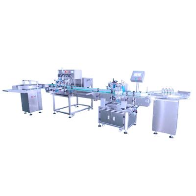 ごま油・食用菜種油充填生産ライン用 カスタマイズ全自動4連ペリスタルティックポンプ充填機 CH-5566