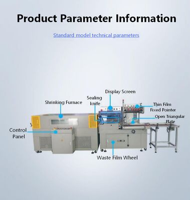 Fully Automatic CH-FQ450 Sealing and Cutting Heat Shrink Machine Mineral Water Heat Shrink Film Packaging Machine Plastic Sealing Machine